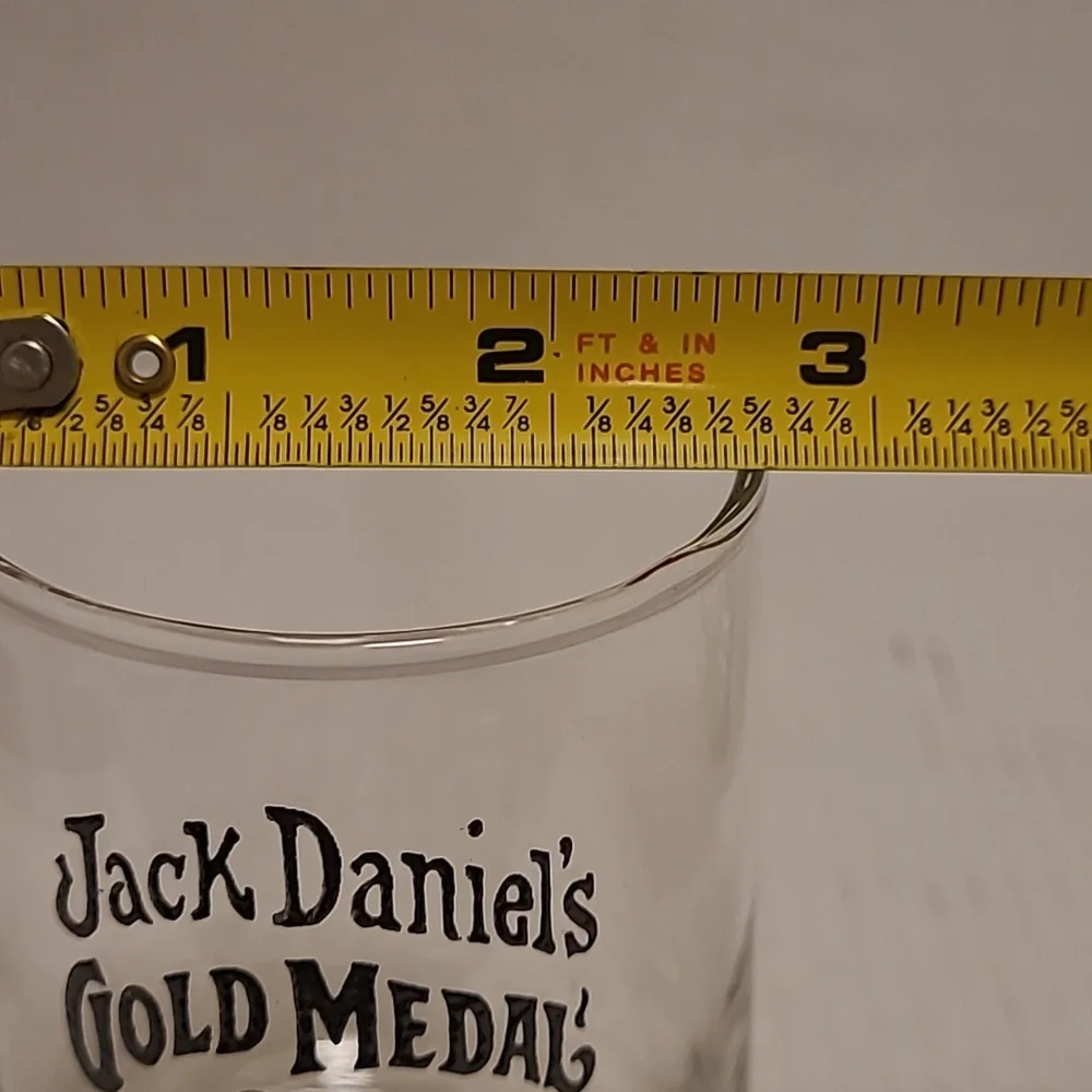 Pair of Jack Daniels Gold Medal No.7 Whiskey Glasses